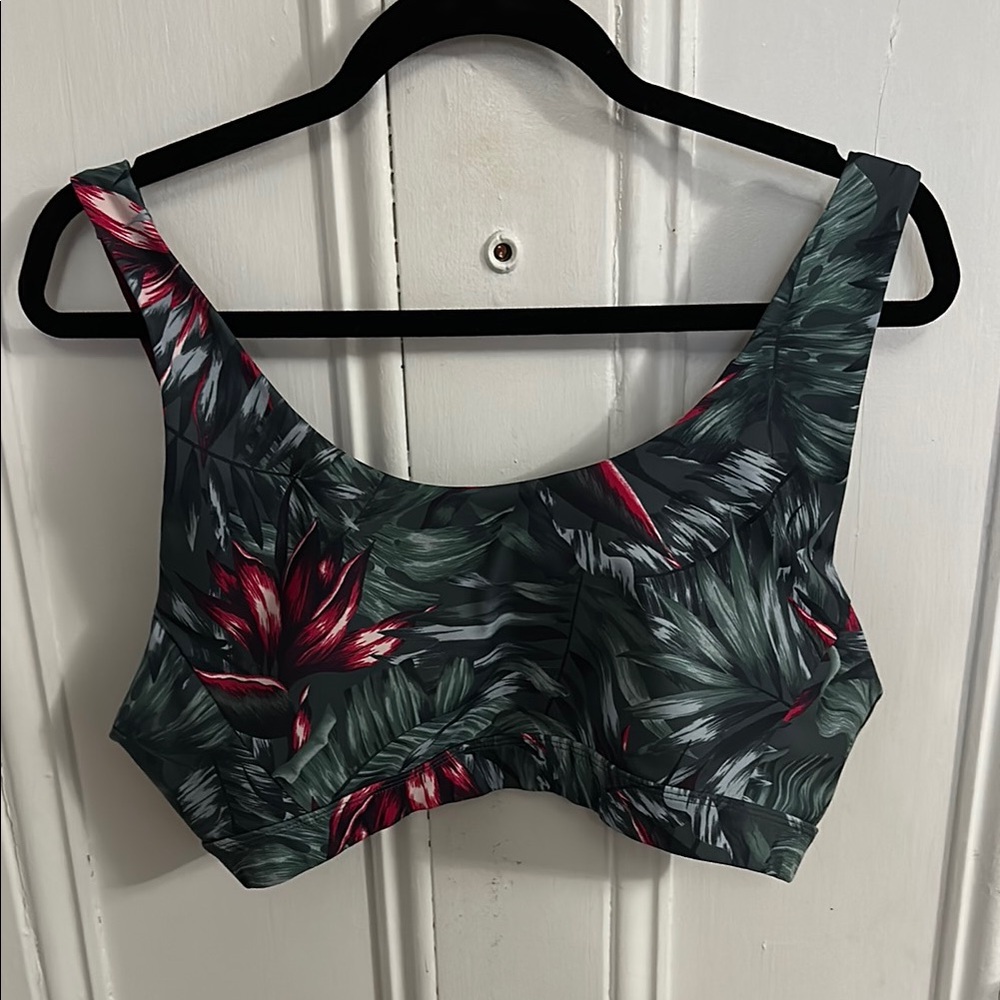 Lole Tropical Print Sports Bra